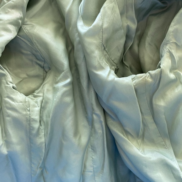 Buttery soft pail green leather jacket - Picture 11 of 11